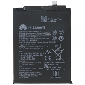 Huawei Mate 10 Lite / Nova 2 Plus / P30 Lite / Honor 7X (HB356687ECW) baterija / akumulators (3340mAh) (service pack) (oriģināls)