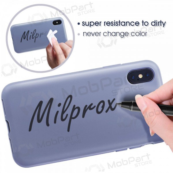 Apple iPhone 11 Pro maciņš - Liquid Silicone - 2.0mm (lavandas pelēks)