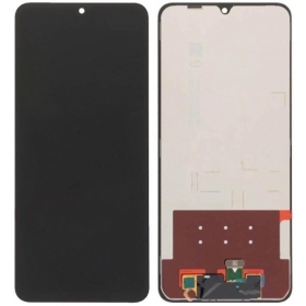 Ekranas Xiaomi Redmi A5/Poco C71 (Short Flex)ar lietimui jautriu stikliuku Black ORG
