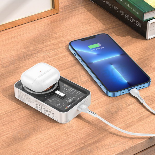 Ārējā baterija Power Bank Hoco Q10A Magnetic PD20W 10000mAh