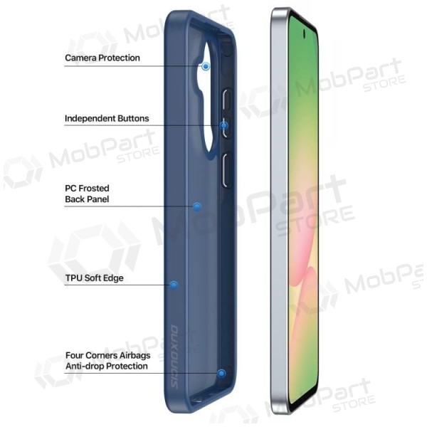 Samsung Galaxy A37 maciņš - Dux Ducis Yind (tumši zils)