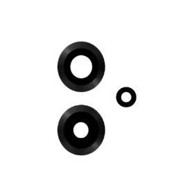 Xiaomi Redmi Note 13 5G kameras stikliņš Black (only lens 3pcs) ORG