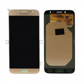 Samsung J730F Galaxy J7 (2017) ekrāns (no logo) (zelta) (OLED)