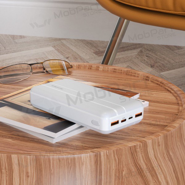 Ārējā baterija Power Bank Borofone BJ9A Type-C PD+Quick Charge 3.0 (3A) 20000mAh balta