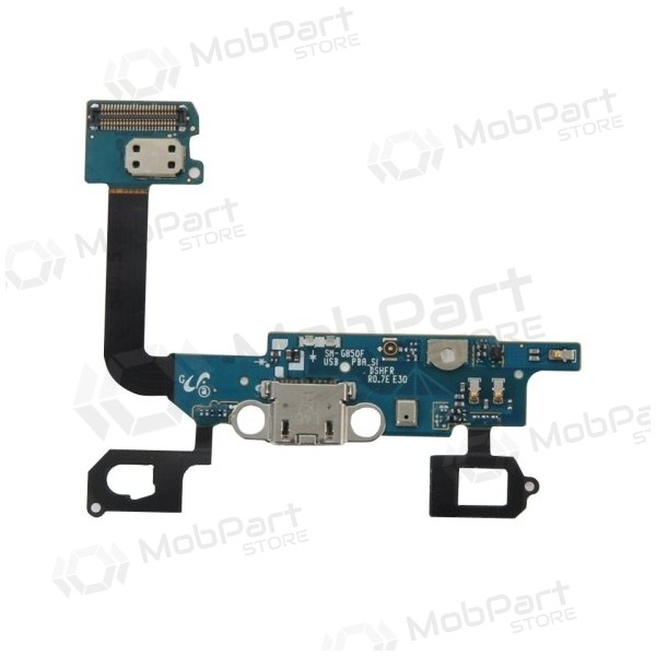 Samsung G850F Galaxy Alpha uzlādes ligzda un mikrofona šleife