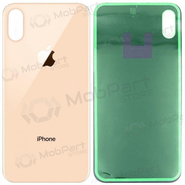 Apple iPhone XS Max aizmugurējais vāciņš (zelta)