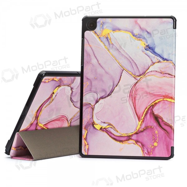 Samsung Galaxy Tab A9+, Tab A11+ maciņš - Smart Leather (marble)