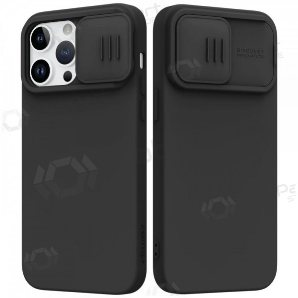 Apple iPhone 14 Pro vāciņš „Nillkin Silicone“ (melns) Apple iPhone 14 Pro vāciņš „Nillkin Silicone“ (melns)
