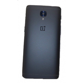 OnePlus 3 / 3T aizmugurējais baterijas vāciņš (melns) (lietots grade A, oriģināls)