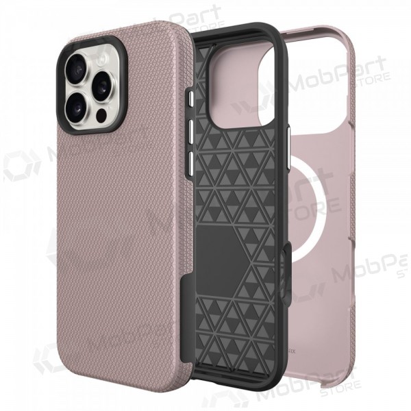 Maciņš / vāciņš Perfectionists Triangle Mag Case Apple iPhone 13/14 rožinio aukso Maciņš / vāciņš Perfectionists Triangle Mag Case Apple iPhone 13/14 rožinio aukso