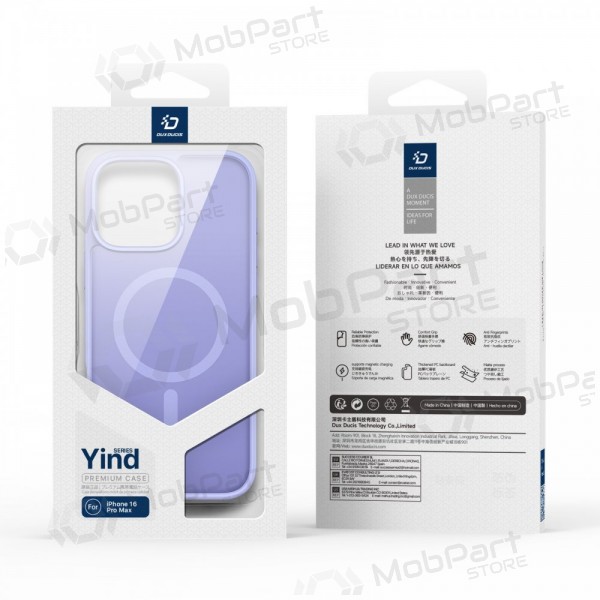 Apple iPhone 16 Pro Max maciņš - Dux Ducis Yind (melns)