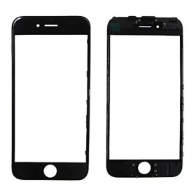Apple iPhone 6 Plus Ekrāna stikliņš ar rāmīti (melns) (for screen refurbishing) - Premium