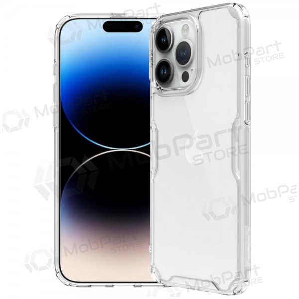 Apple iPhone 15 Pro vāciņš „Nillkin Nature Pro“ (balts) Apple iPhone 15 Pro vāciņš „Nillkin Nature Pro“ (balts)