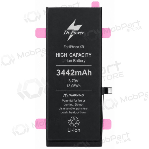 Apple iPhone XR akumulators, Di-Power 3442 mAh (palielināta ietilpība)