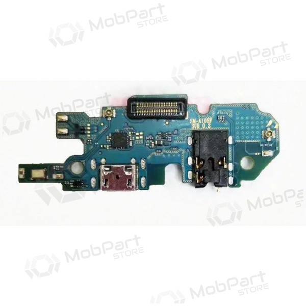 Samsung A105 Galaxy A10 2019 Dual SIM (SUB 0.1) uzlādes ligzda un mikrofona šleife