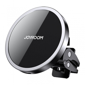 Lādētājs-laikiklis magnetinis automobilinis Joyroom JR-ZS240 MagSafe 15W melns