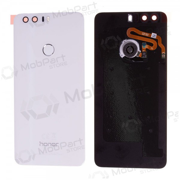 Huawei Honor 8 aizmugurējais baterijas vāciņš (balts) (lietots grade B, oriģināls)