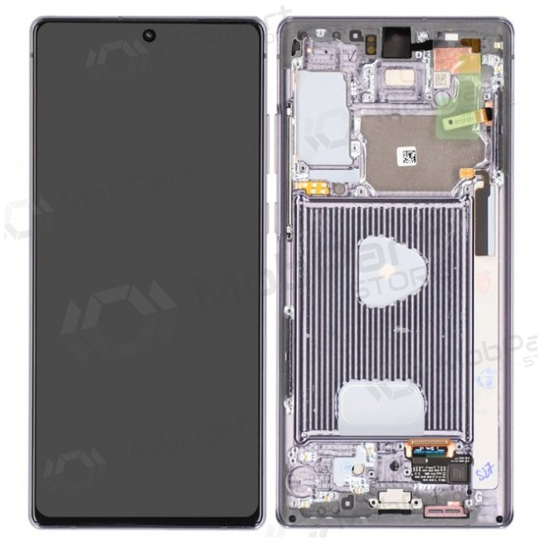 Samsung Galaxy Note 20 ekrāns (pelēks) (ar rāmīti) (oriģināls)