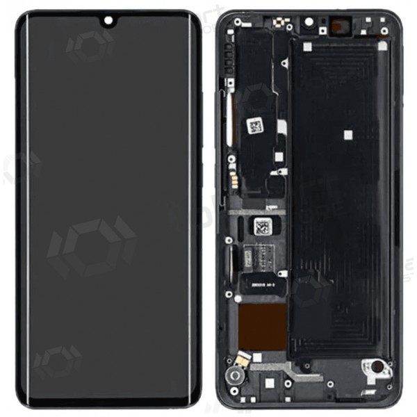Xiaomi Mi Note 10, Mi Note 10 Pro, Mi Note 10 Lite ekrāns (melns) (ar rāmīti) (oriģināls) Xiaomi Mi Note 10, Mi Note 10 Pro, Mi Note 10 Lite ekrāns (melns) (ar rāmīti) (oriģināls)