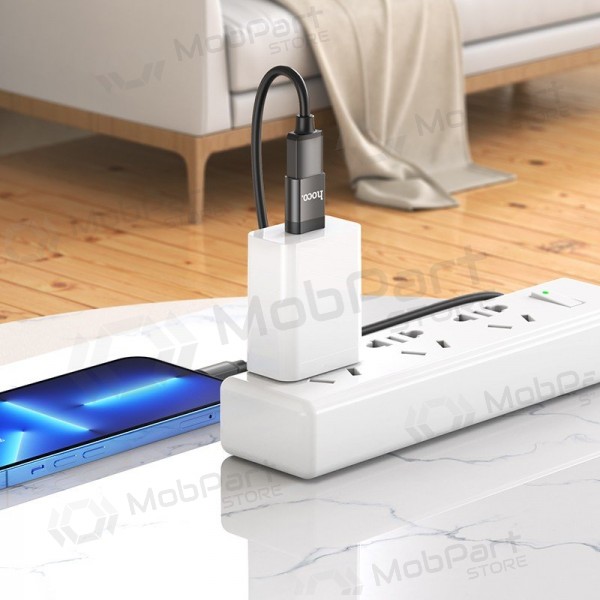 USB-C adapteris Hoco UA17 USB-C uz USB-A melns