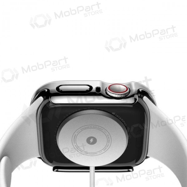 Apple Watch 40mm LCD aizsargstikls / maciņš - Dux Ducis Hamo (melns)