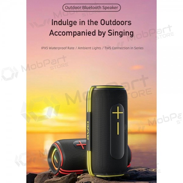 Bluetooth pārnēsājams skaļrunis Awei KA5 20W melns