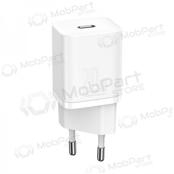 Lādētājs buitinis Baseus Super Si 20W balts CCSUP-B02