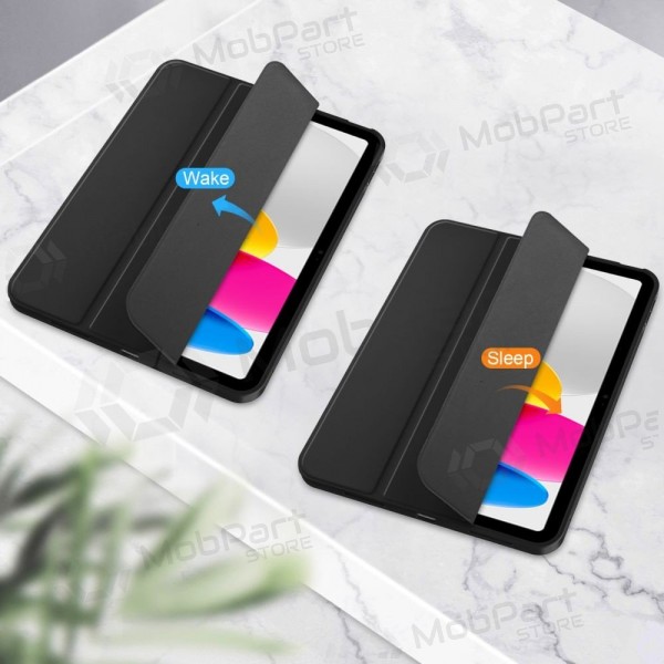 Apple iPad 10.9 2022, iPad 11 2025 maciņš - Tech-Protect SmartCase Pen Holder (melns)