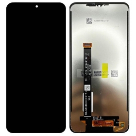 Ekranas Samsung G766 Xcover 7 Pro 2025ar lietimui jautriu stikliuku Black oriģināls (service pack)