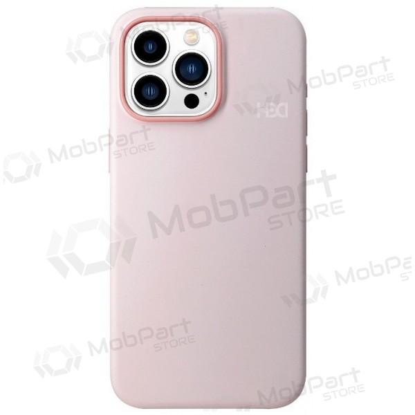 Maciņš / vāciņš HDD Silicone MagSafe Case Apple iPhone 16 rozā