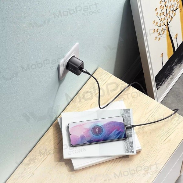 Telefona lādētājs Ugreen CD250 25 W USB-C melns