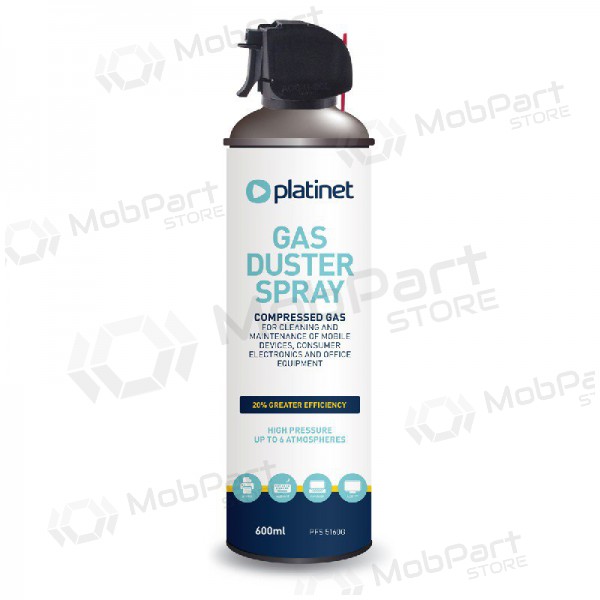 Piespiests gaiss PLATINET PFS5160G (600ml)