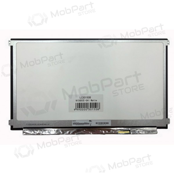 Matrica 15.6" 3840x2160 UHD, LED, IPS, SLIM, matinis, 40pin (dešinė)