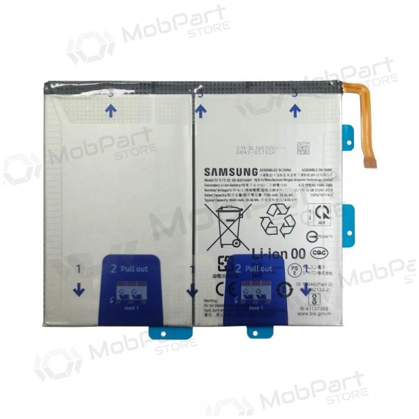 Samsung Galaxy Tab S9 FE baterija, akumuliatorius (oriģināls) Samsung Galaxy Tab S9 FE baterija, akumuliatorius (oriģināls)