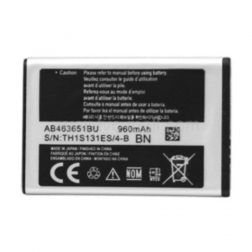 Samsung AB463651BU baterija / akumulators (960mAh)