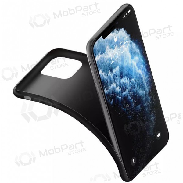 Apple iPhone 15 Plus maciņš - 3MK Matt Case (melns)