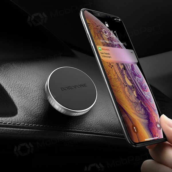 Automobilinis Universāls telefono laikiklis Borofone BH7 Plane, tvirtinamas ant prietaisų skydelio, magnetinis