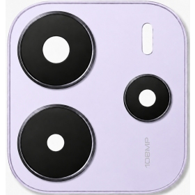 Xiaomi Redmi Note 14 4G kameras stikliņš ar rāmi (violets)