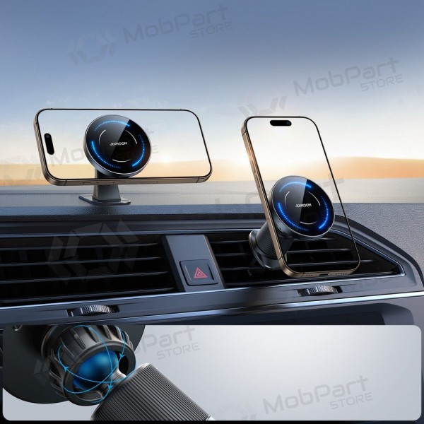 Automobilinis laikiklis-lādētājs Joyroom JR-ZS502 MagSafe 15W (air vent/dashboard) melns