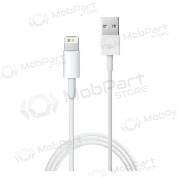 USB kabelis iPhone 7 MD818 Lightning HQ2, 1.0m (ar kasti)