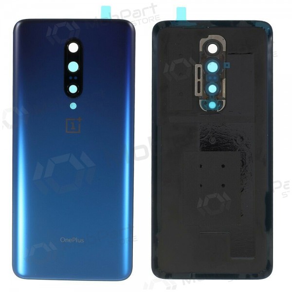 OnePlus 7 Pro aizmugurējais baterijas vāciņš zils (Nebula Blue) (lietots grade C, oriģināls)