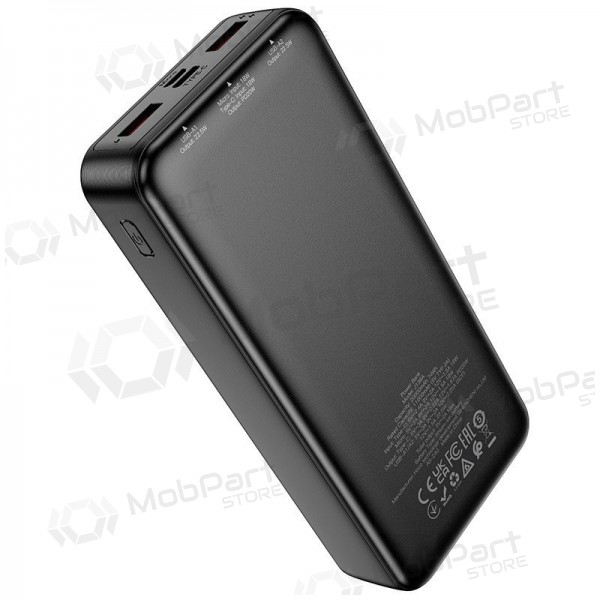 Ārējā baterija Power Bank Hoco J136A 22.5W+PD20W 20000mAh melna