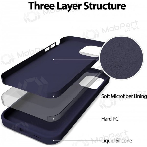 Samsung Galaxy S26+ maciņš Mercury - Pure Magsafe Silicon Case (tumši zils)