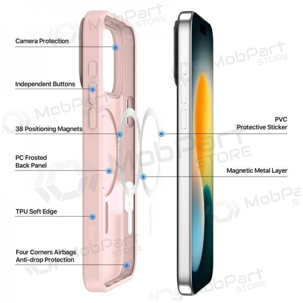 Samsung Galaxy A26 maciņš - Dux Ducis Yind (rozā)