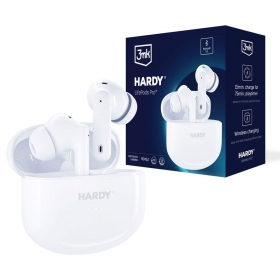 Bezvadus ausinės 3mk HARDY LifePods Pro baltos