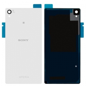 Sony Xperia Z3 D6603 aizmugurējais baterijas vāciņš (balts)