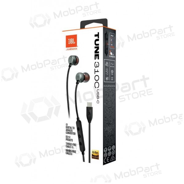 Austiņas JBL Tune 310C USB-C Austiņas JBL Tune 310C USB-C