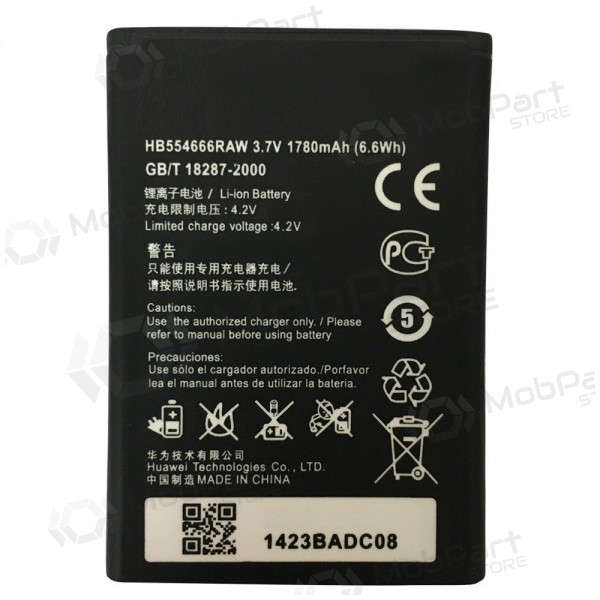 Huawei E5375, EC5377, E5373, E5356, E5351, E5330, EC5377U-872 modema baterija, akumulators (HB554666RAW)