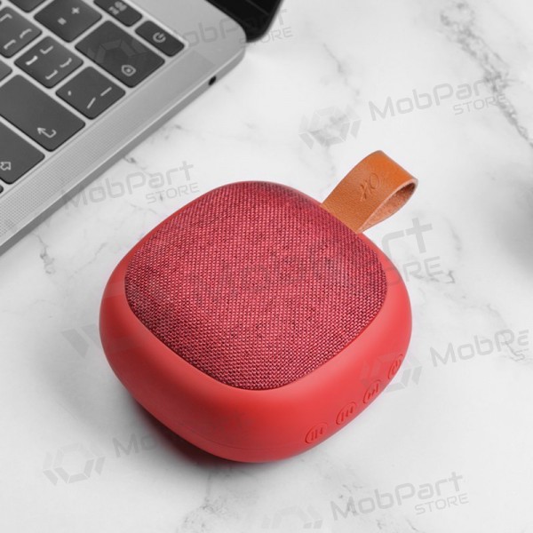 Bluetooth pārnēsājamais augšējais skaļrunis Hoco BS31 (sarkans)