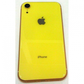 Apple iPhone XR aizmugurējais baterijas vāciņš (dzeltens) full